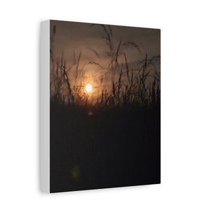 Canvas Art Moon Rise